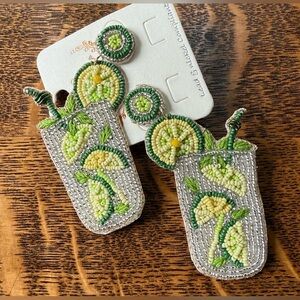 MOJITO Beaded Earrings NEW